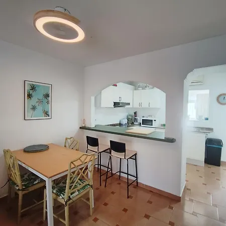 Charming Bungalow-beach-pool-cabo Roig-pmt21 *
